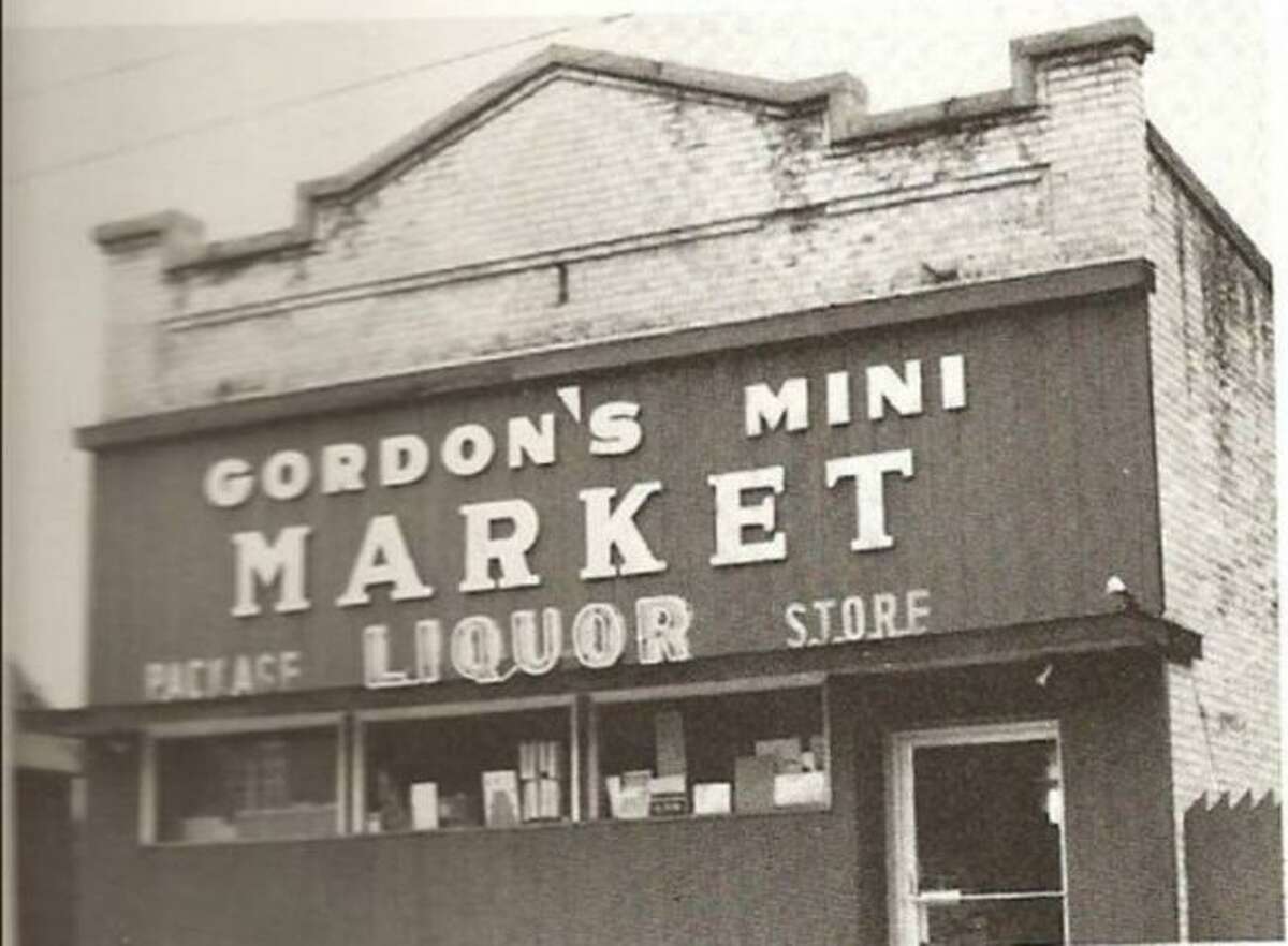 Gordon's Mini Market that was located on Kosciusko Street in Manistee across the street from Herbert Funeral Home is shown in this photograph from the 1970s