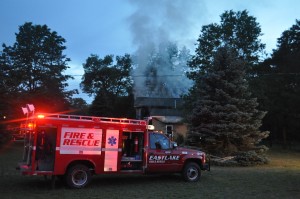 Multiple departments respond to structure fire