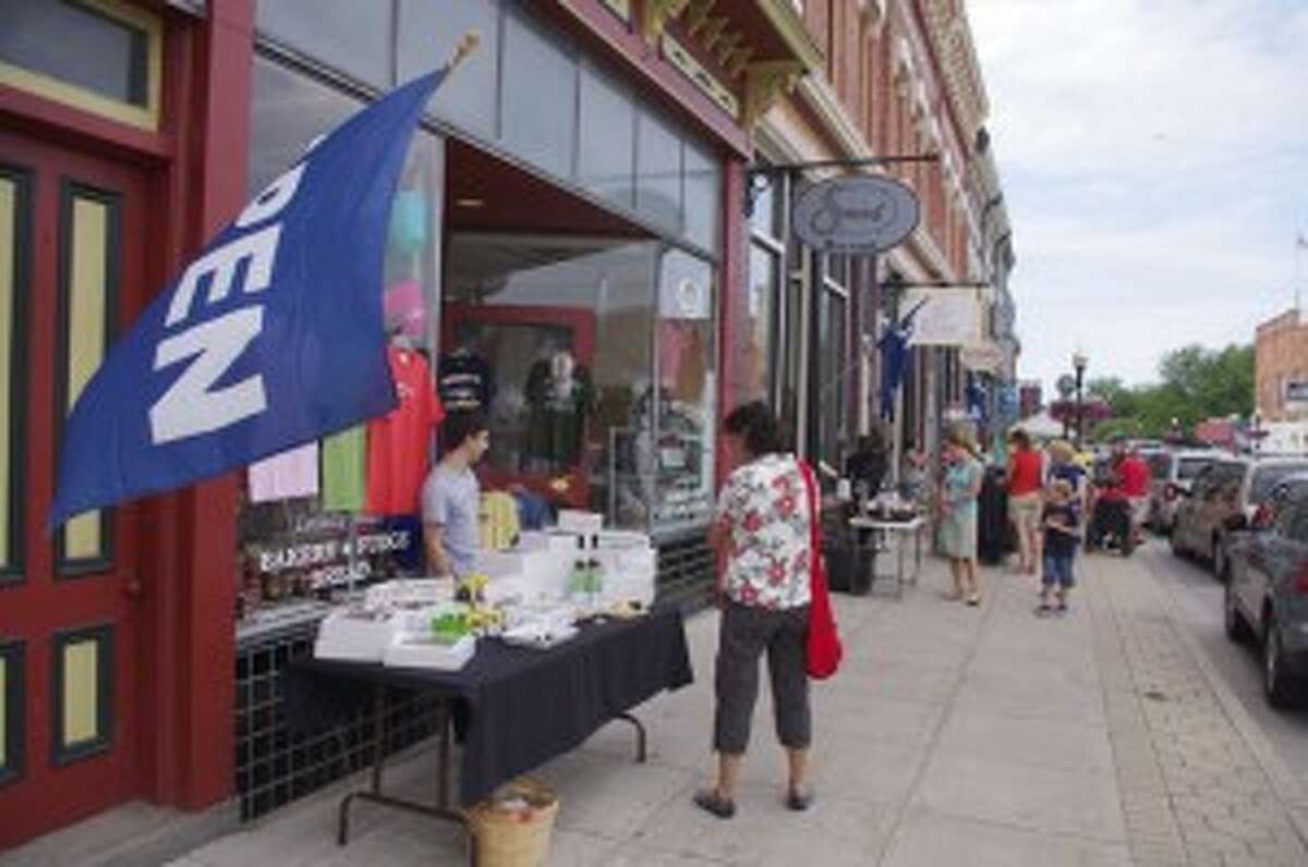 The Manistee Main Street/Downtown Development Authority hosts several events a year, including annual sidewalk sales.