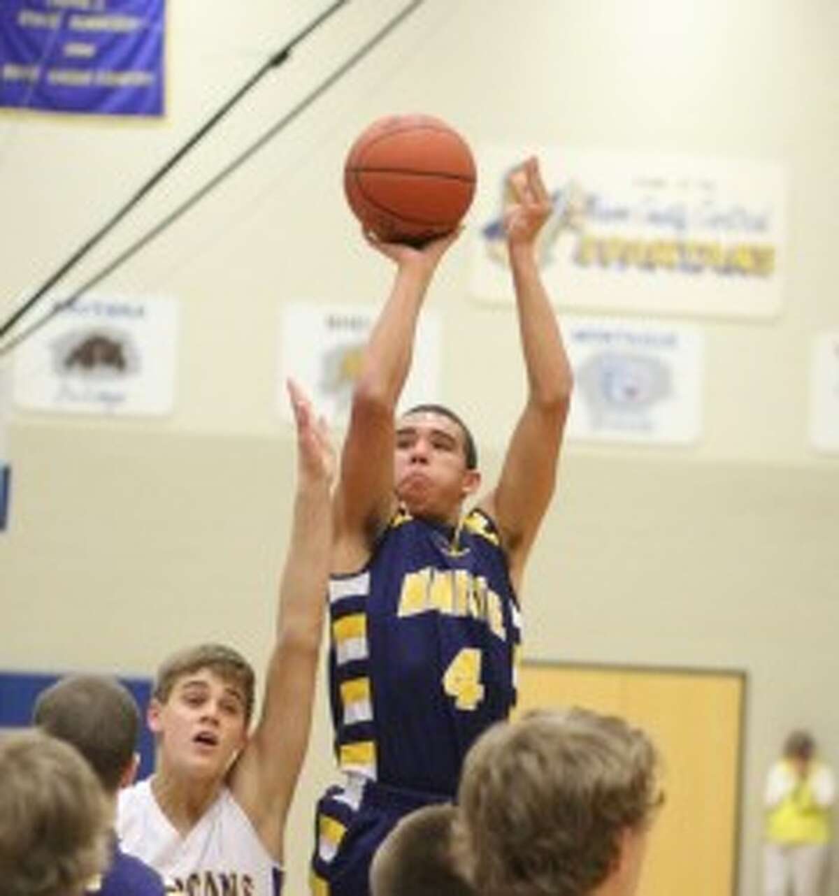 Nick Johnson, a 2012 Manistee graduate, will play basketball at Northwood University. (Matt Wenzel/News Advocate file photo)