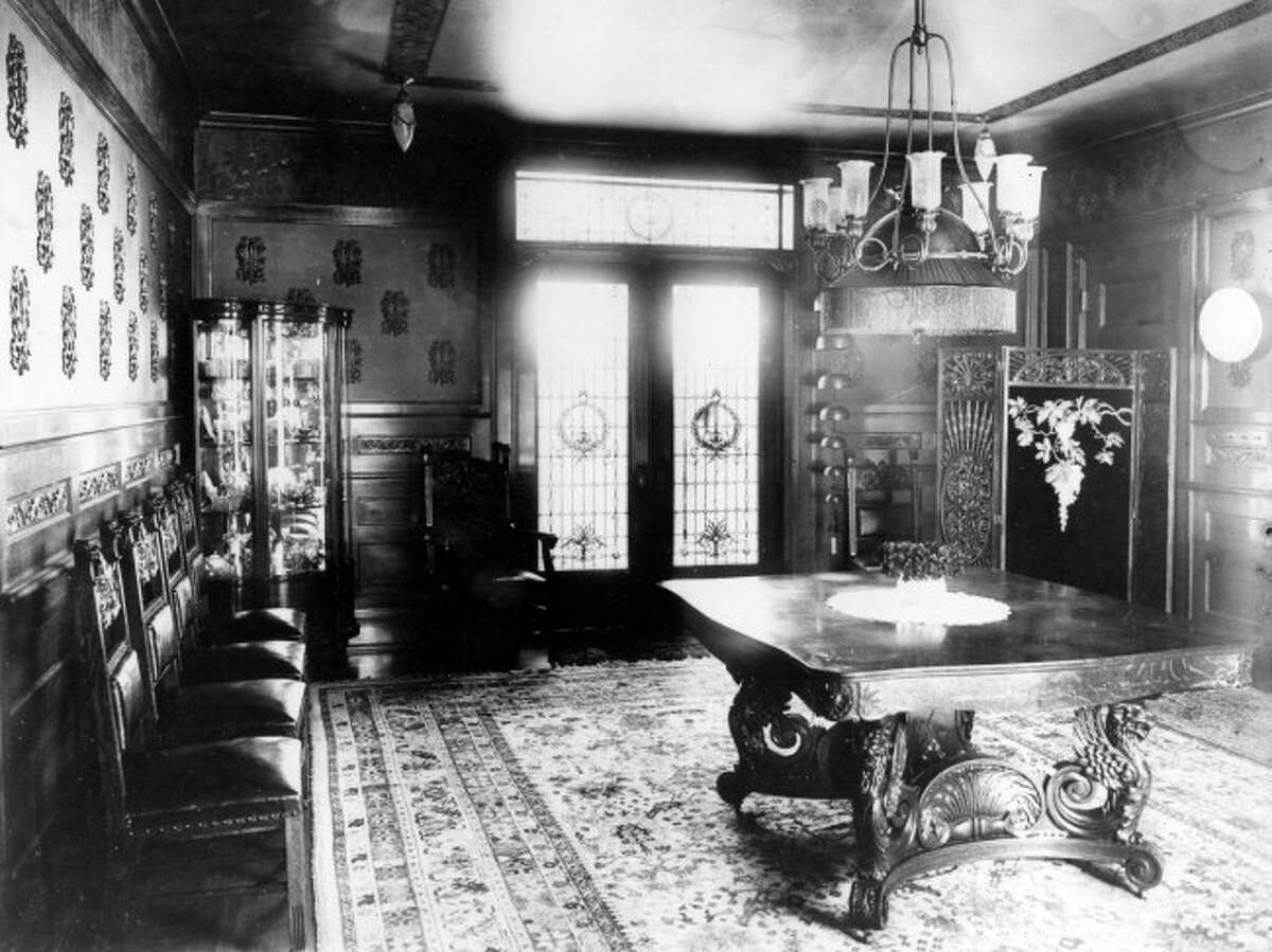 After local lumber baron Edward Buckley passed away in 1927, an inventory of his personal belongings was made which included the contents of his extravagant dining room.