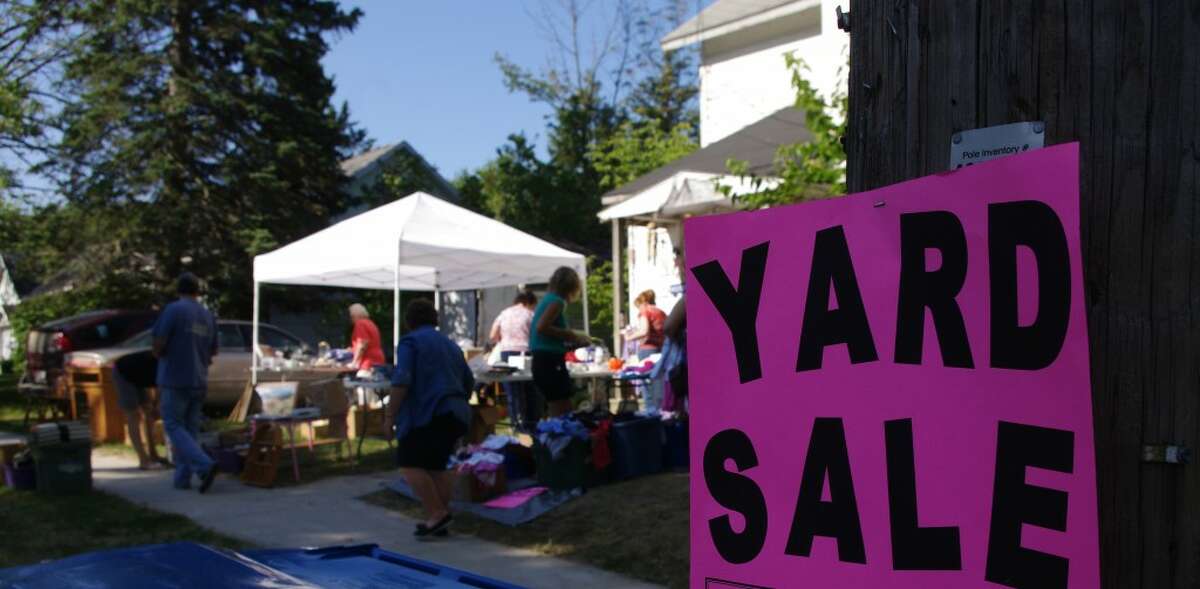 There was something for everyone at this yard sale on Lynn Street in Bear Lake. (Dave Yarnell/News Advocate)