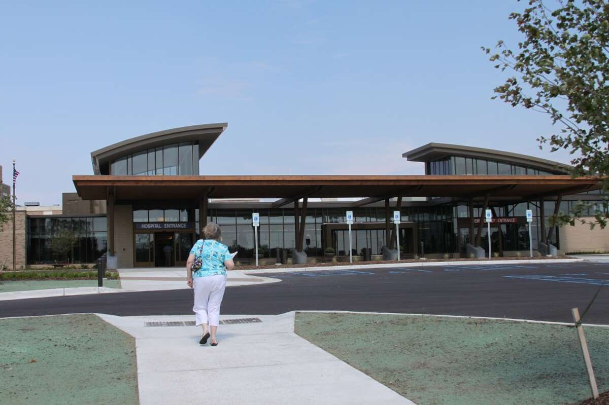 Shown is the new $15 million expansion to the Memorial Medical Center building in Ludington. A grand opening ceremony was held on Tuesday.Ken Grabowski/News Advocate