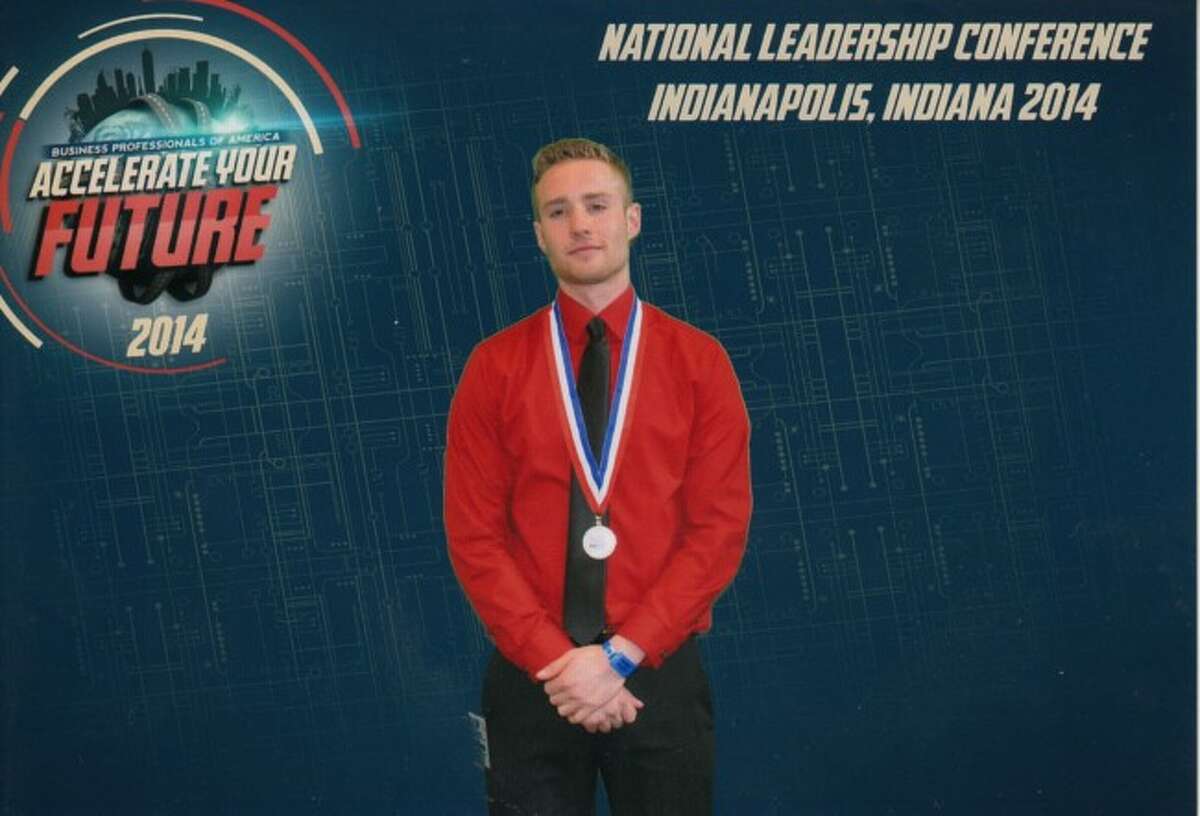 Kellon Petzak finished in 10th place at the Business Professionals of America Leadership Conference in Indianapolis. The Manistee High School and Davenport College graduate is currently working with Sales Pad Corporation in Grand Rapids.