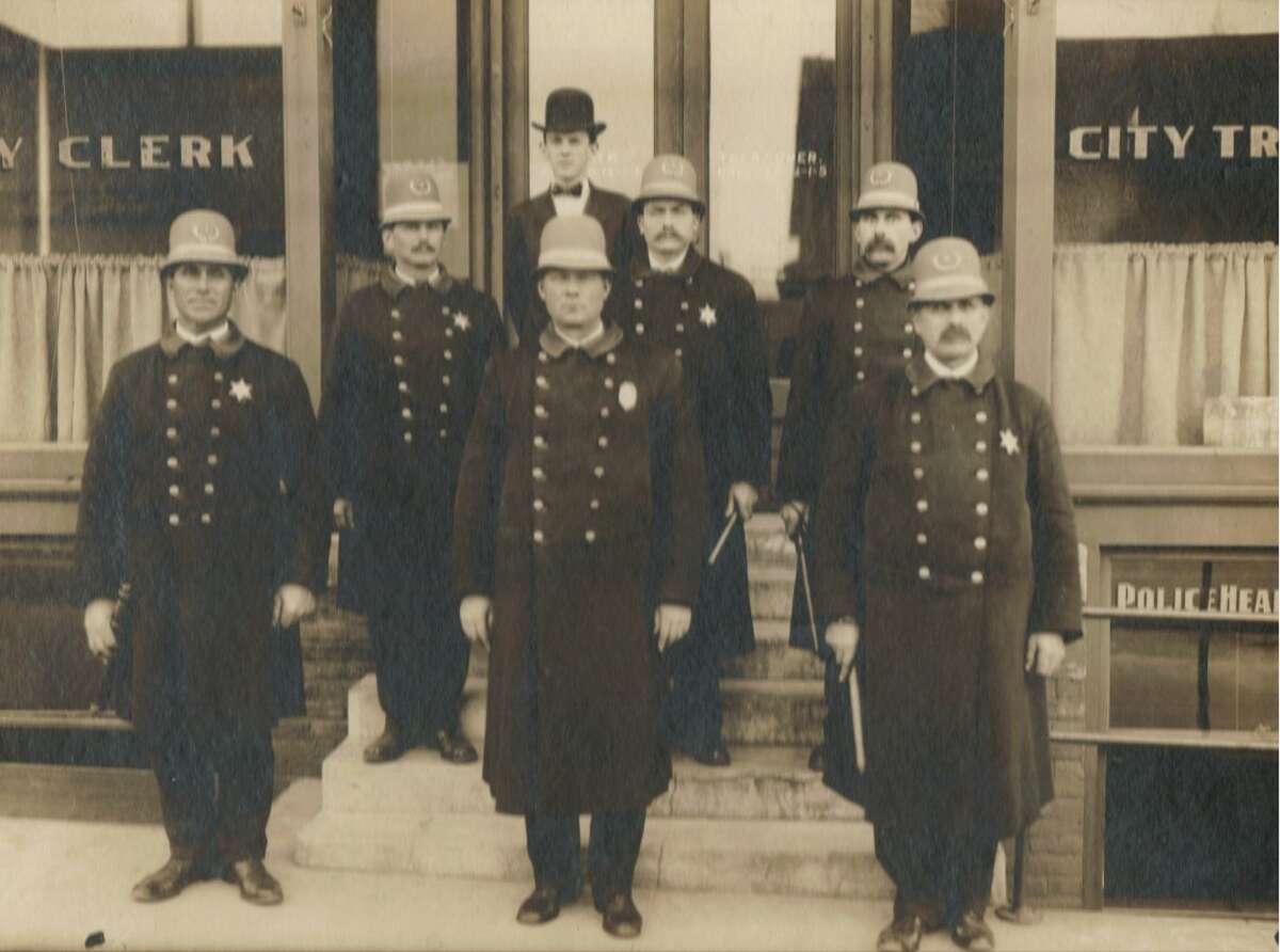 A photo of the City of Manistee police force in the early 1900s. (Courtesy Photo/Manistee County Historical Museum)