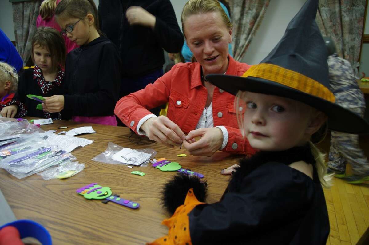 Halloween fun at Manistee County Libraries (Dave Yarnell/News Advocate)