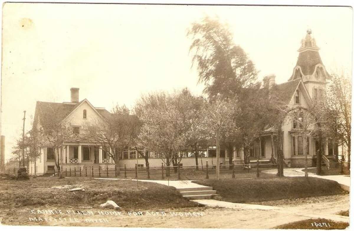 The Carrie Filer home that later became a museum is shown in this photograph from the 1890s.