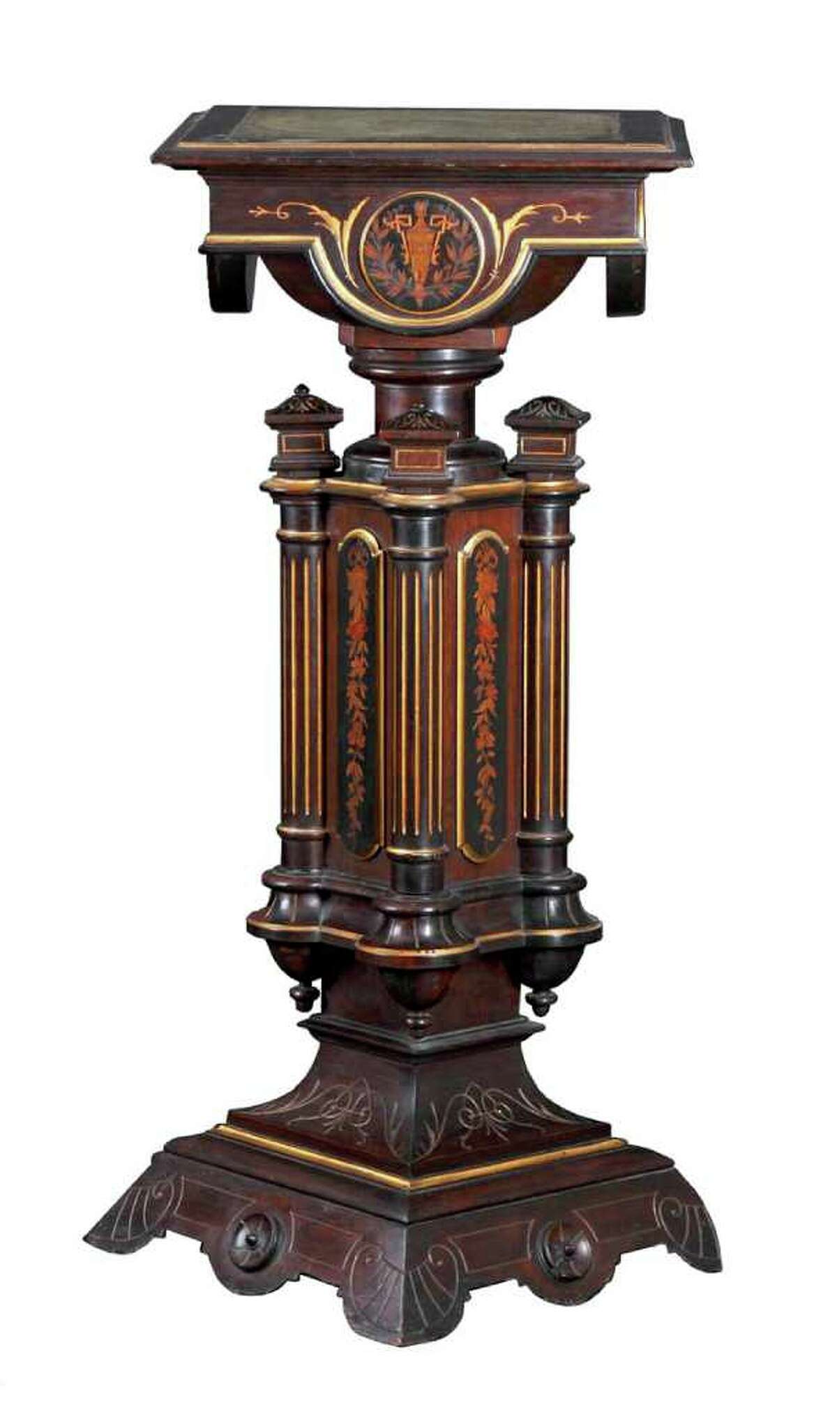 Antiques & Collectibles Victorian pedestals helped fill spaces in