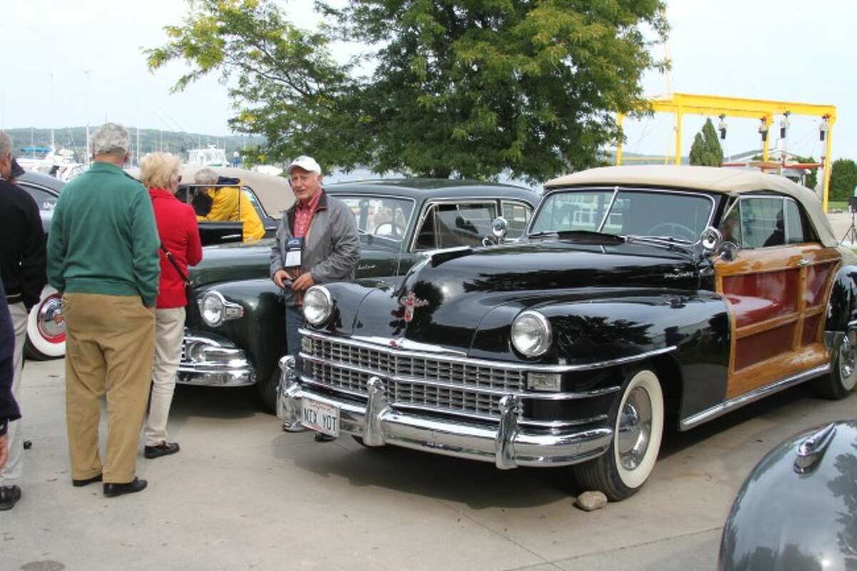 Onekama Marine played host to the owners of 51 classic automobiles on Friday afternoon from the Classic Car Club of America. The group was doing a tour of West Michigan from Grand Rapids to Traverse City.