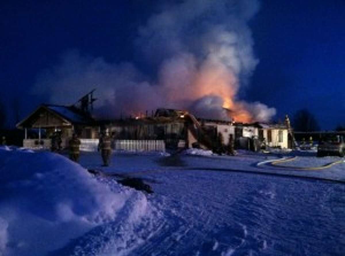 Fire destroys Orchard Hill