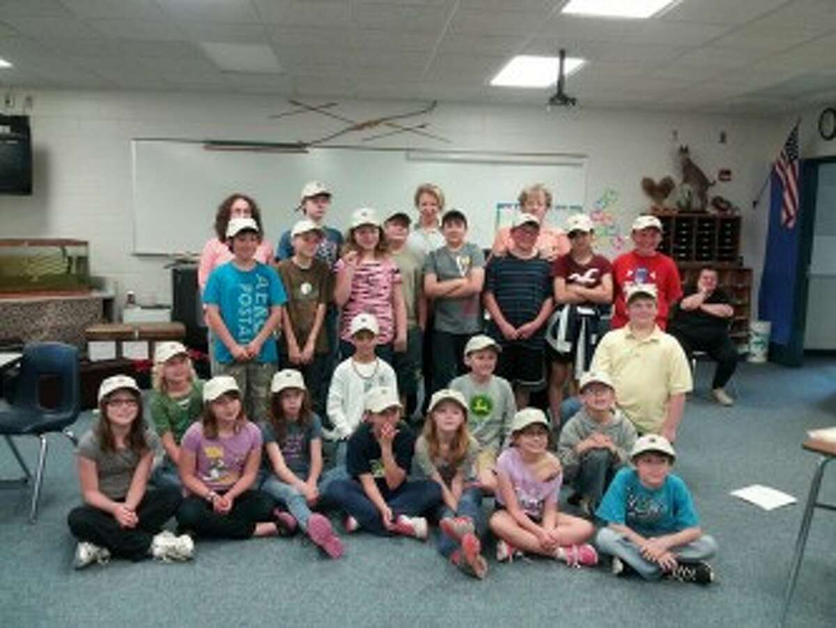 Shown are the students from the Brethren fifth grade class at Brethren Elementary School who completed the Junior Master Gardner program. (Courtesy photo)