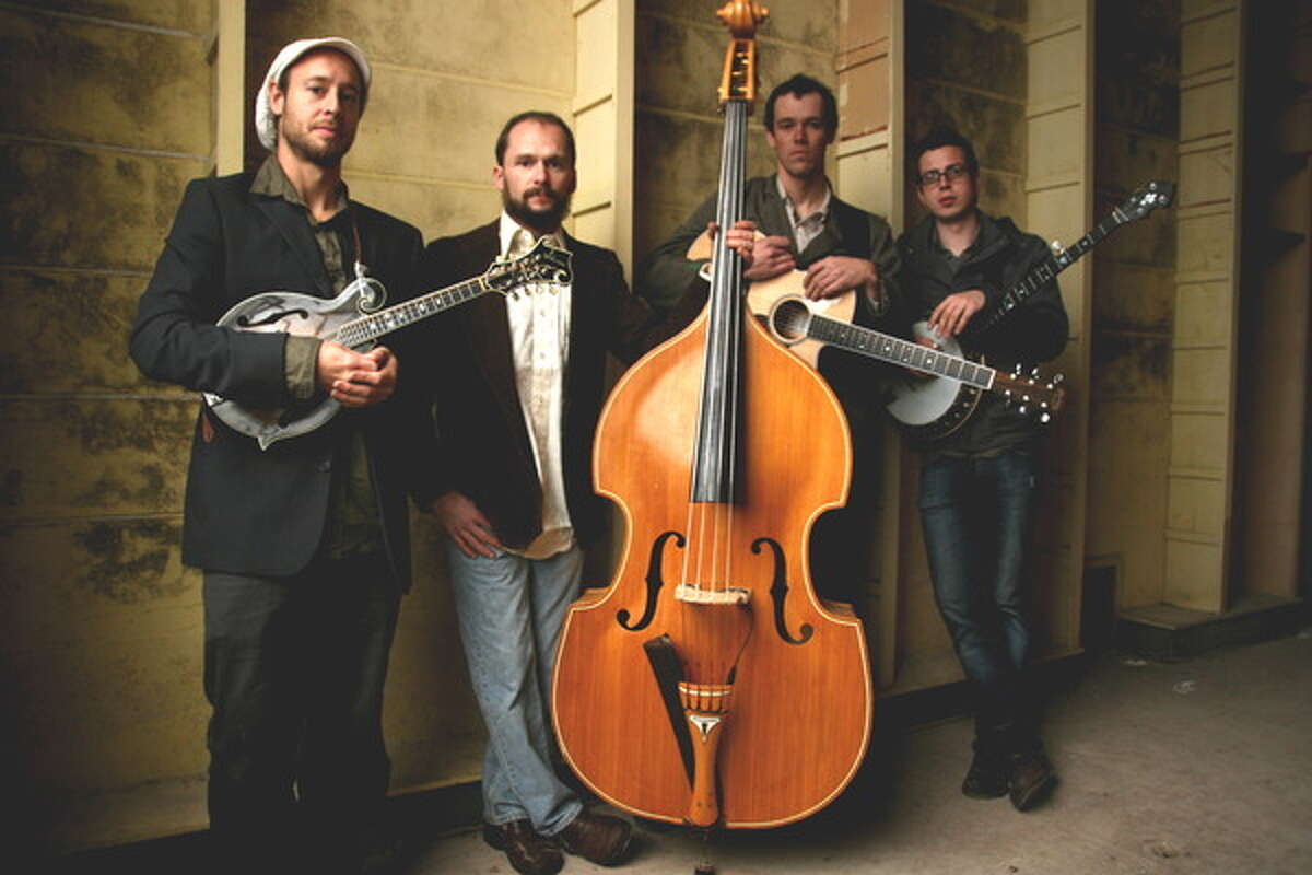 The bluegrass group Fauxgrass will perform at 7 p.m. tonight for the weekly Manistee Jaycees Roots on the River concert at the Jaycees’ Bandshell. (Courtesy Photo)