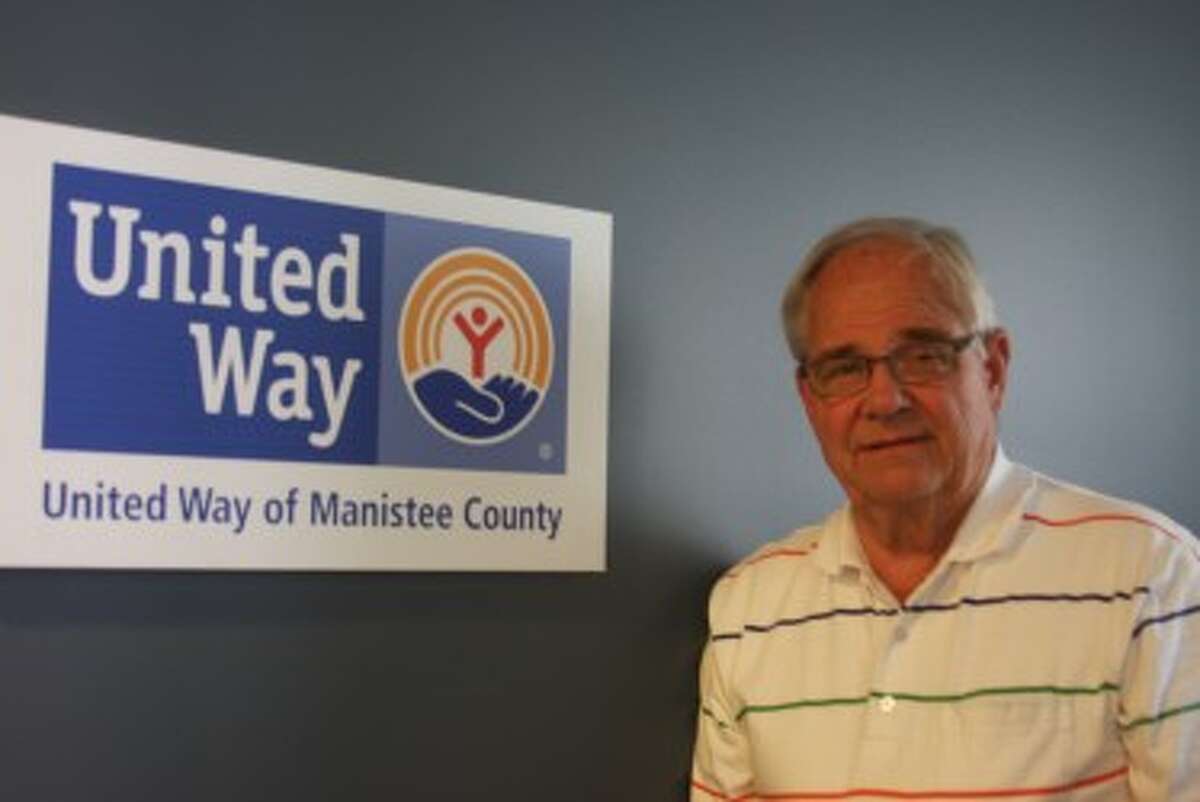 Corey Van Fleet, executive director of United Way, makes it his personal mission to assist the Manistee County community