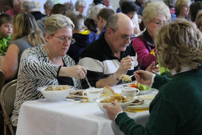 Trinity Lutheran preparing for annual Roast Pork dinner