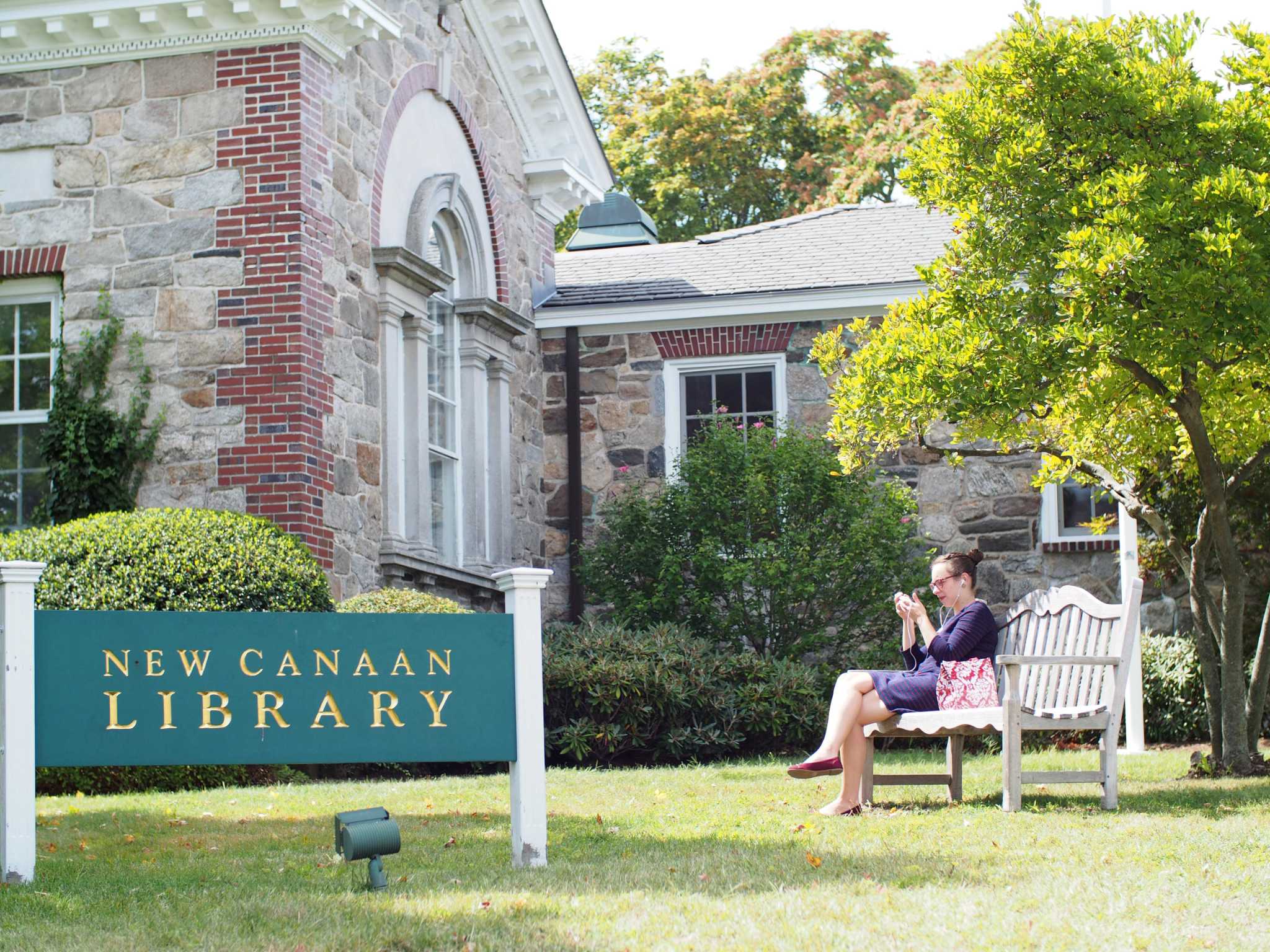 Lights back on at the New Canaan Library
