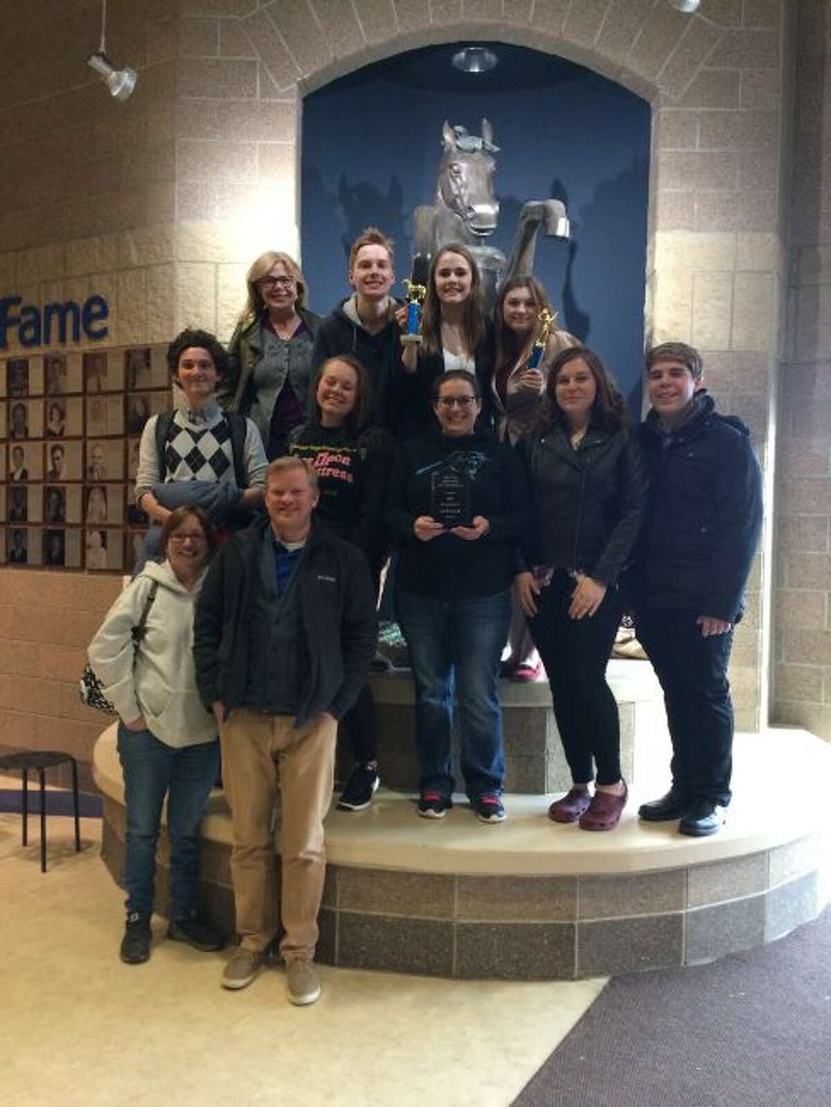 The Manistee High School Forensics team made a good showing at the Best of the West Invitational at Portage Central last weekend and are preparing for the upcoming regional and state tournament.