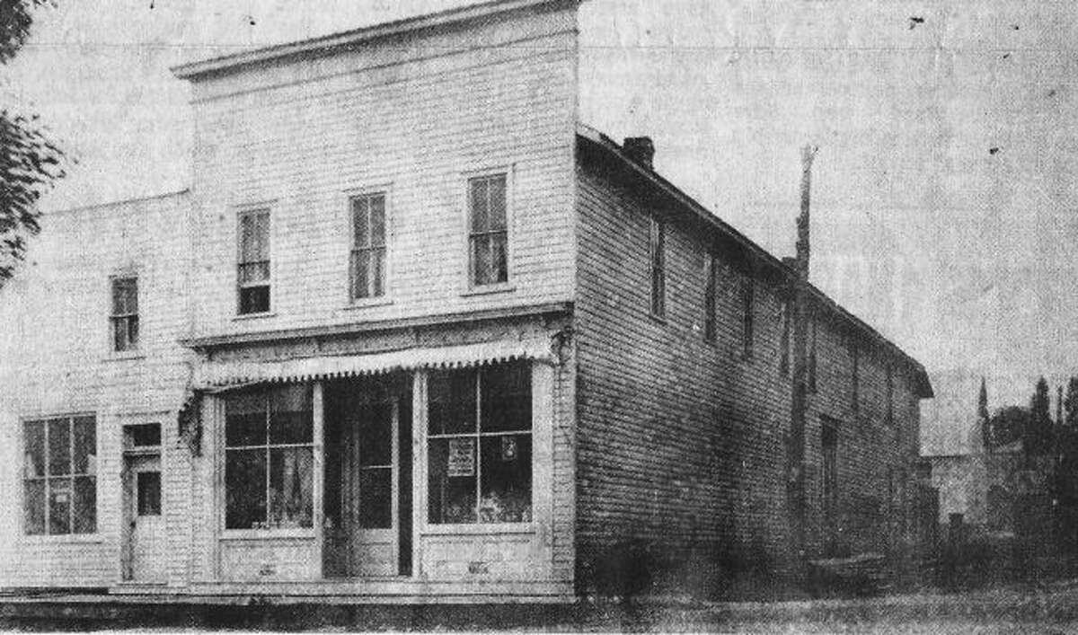 The store of the Onekama Lumber Company which later was purchased by Barstow’s.