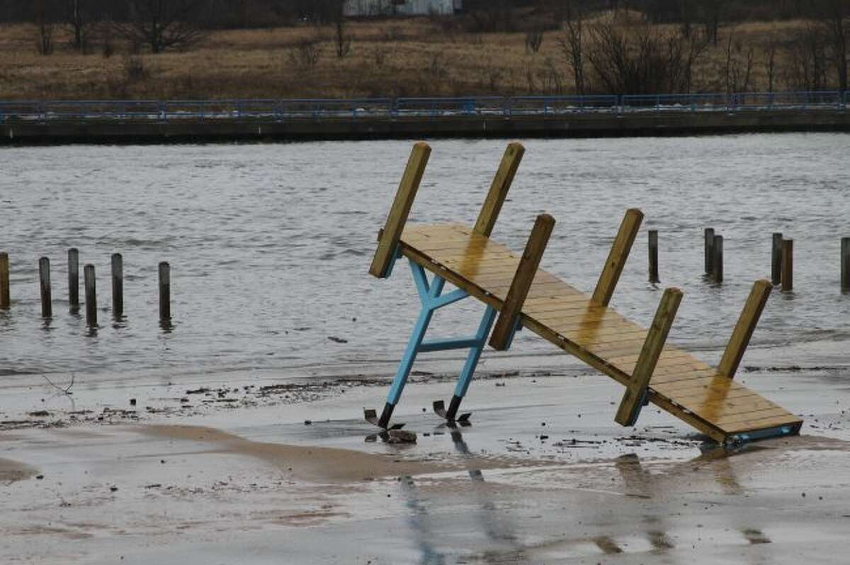 UPDATED: Damage Reported Due To Seiche Weather Phenomenon