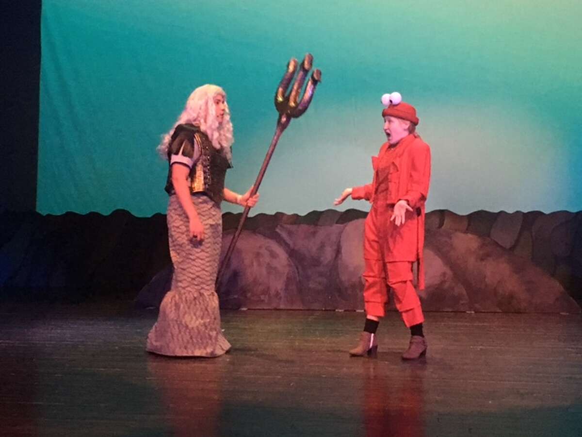 Students from Onekama Consolidated, Bear Lake and Brethren high schools are in the Cooperative Drama Programs production of "Little Mermaid." The show opens at 7:30 p.m. on Friday.