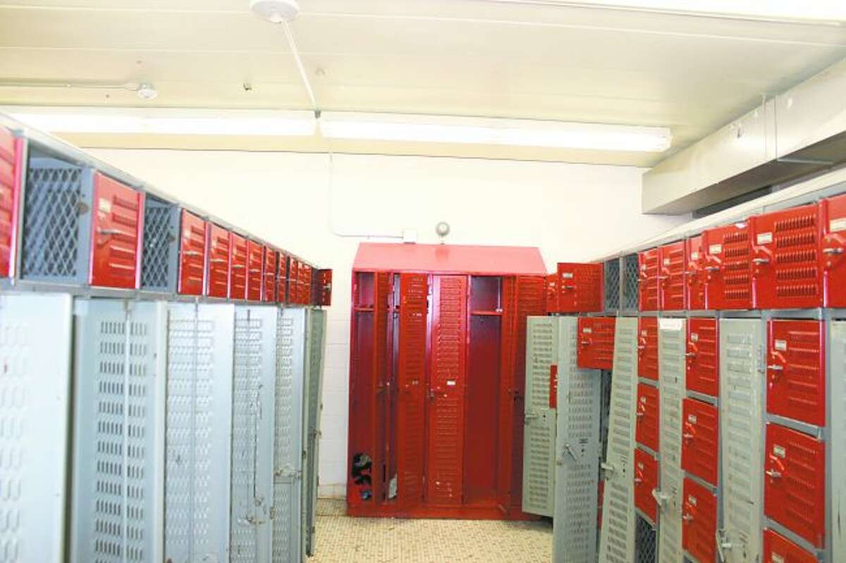 School administrators and coaches have called the locker rooms at Benzie Central High School embarrassing. (Robert Myers/Pioneer News Network)