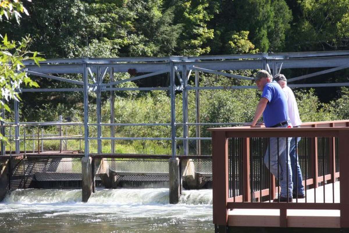 For more than 50 years, the Little Manistee River Weir has served as Michigan’s primary egg collection site for steelhead and chinook salmon. 