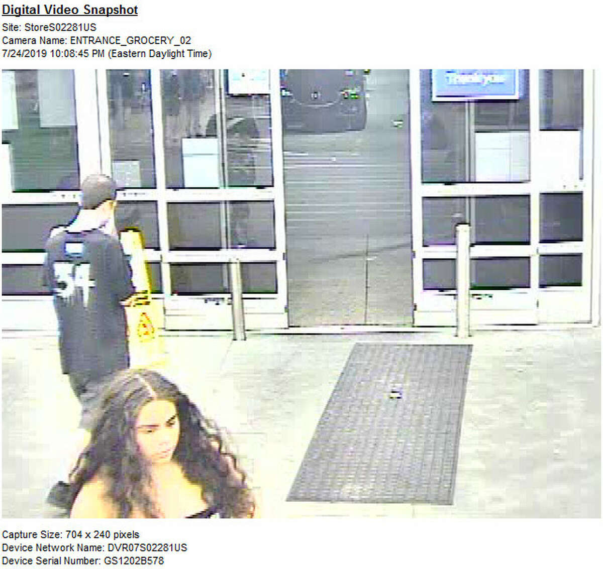 Pennsylvania police are looking for a woman seen in at a West Mifflin Borough Walmart on July 24, 2019 in connection to an incident involving potatoes and urine.