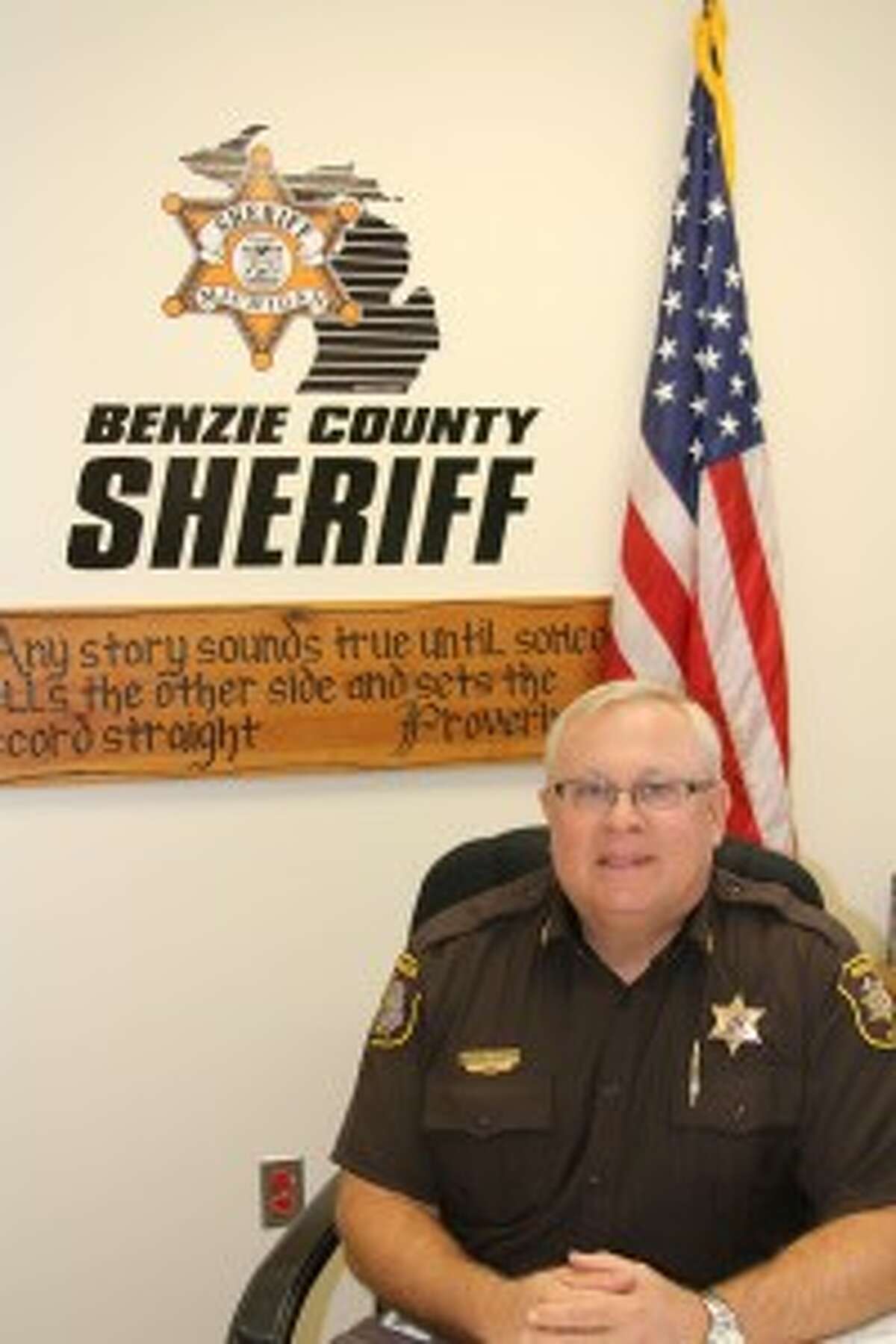 Benzie County Sheriff Ted Schendel