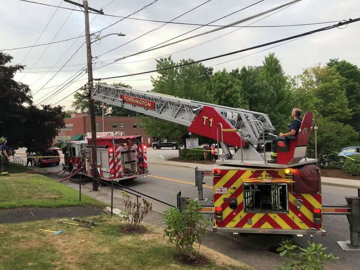 1 hurt in Torrington house fire