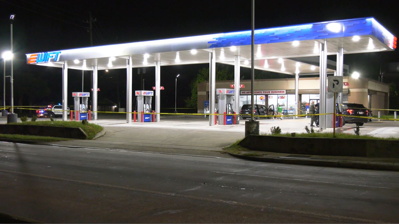 Bloody body of man found in gas station parking lot in Spring Branch