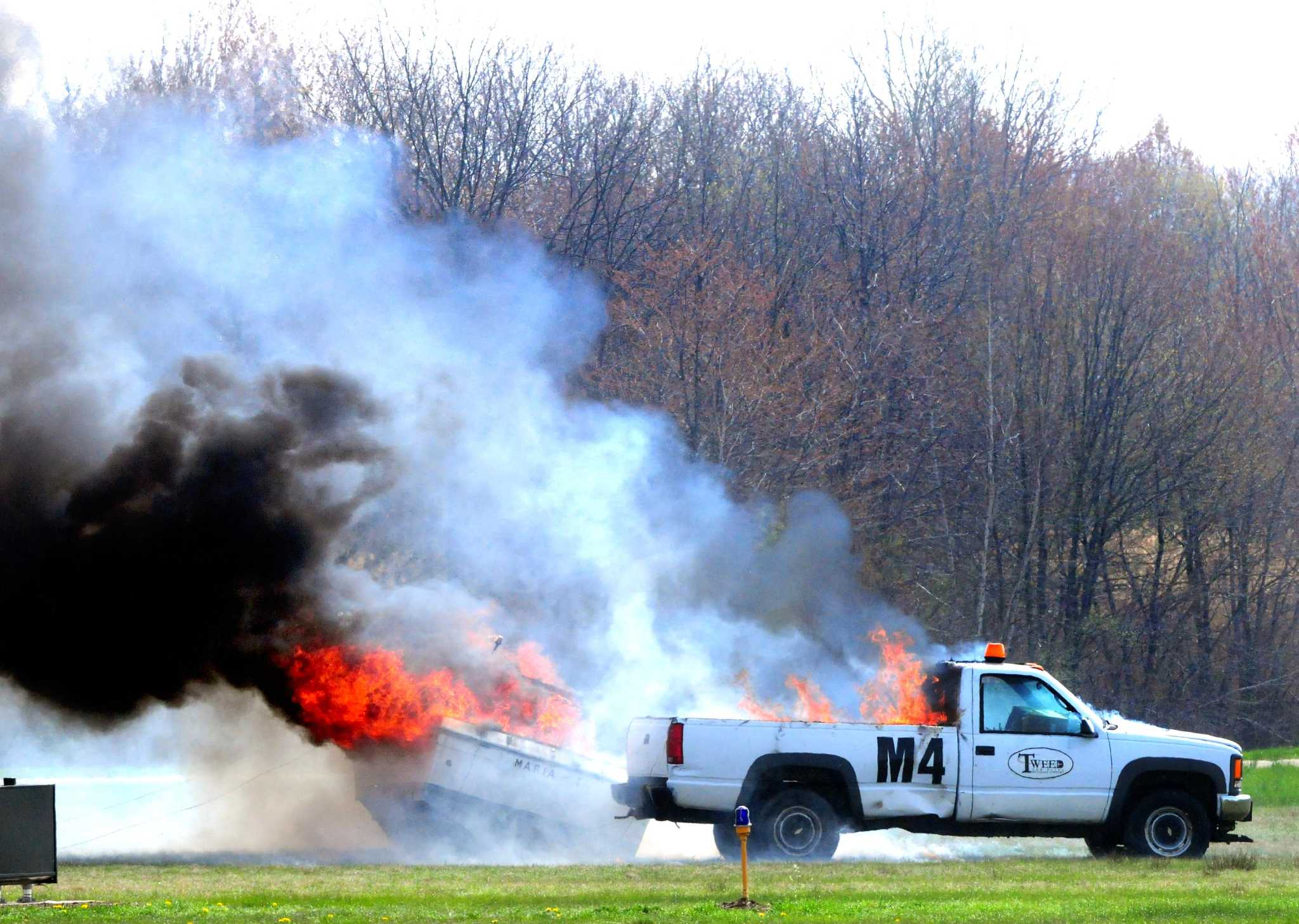 lifted duramax diesel blowing smoke