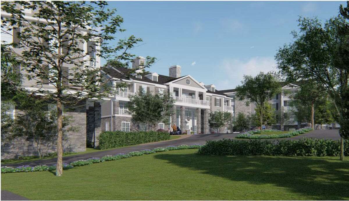 The Waveny LifeCare Network is proposing to construct a 70-unit residential building on 1.5 acres near downtown New Canaan, Connecticut that would include retirement living to allow more seniors to age in place.