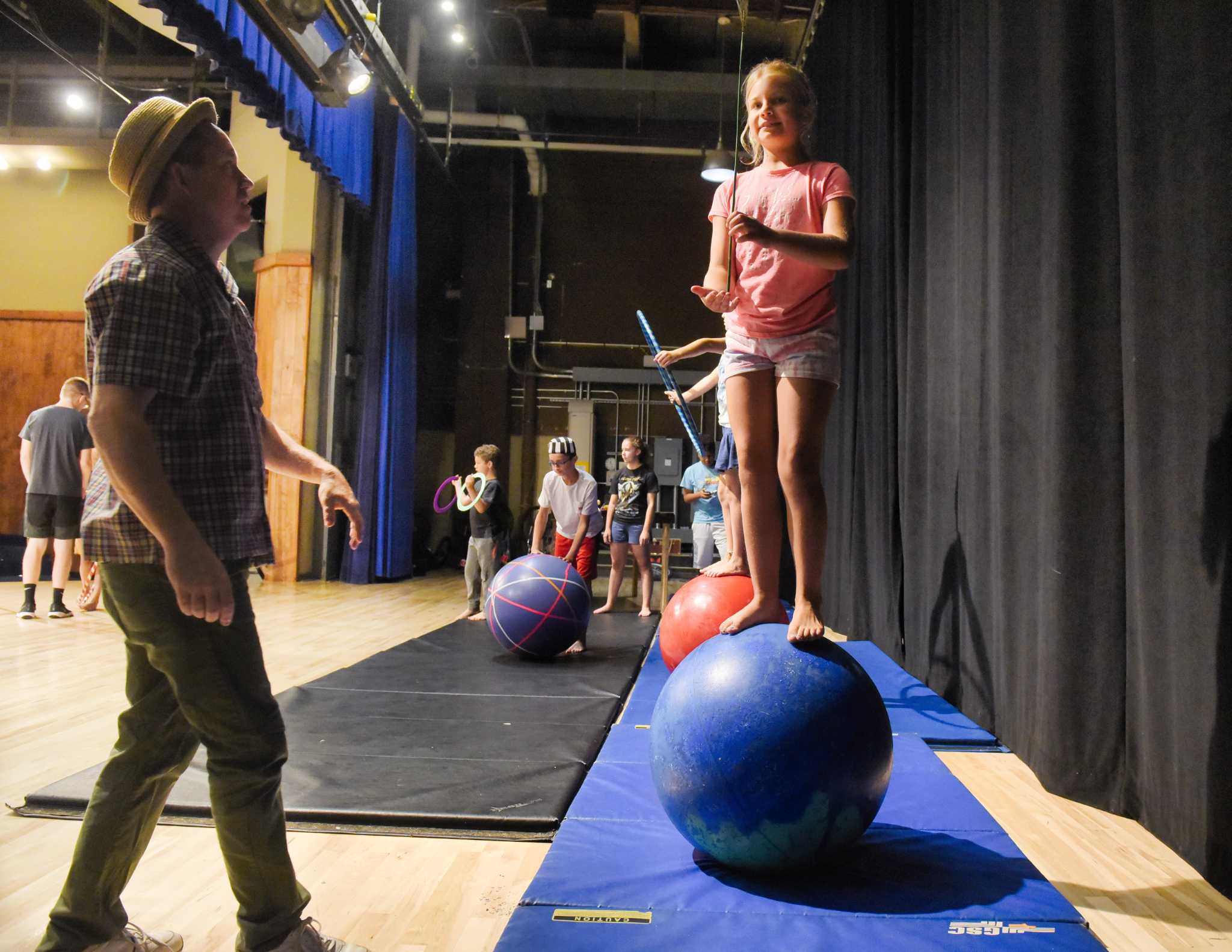 Photos Circus Theatricks summer camp at HVCC