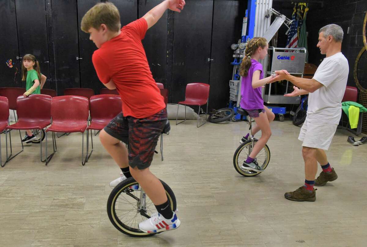 Photos Circus Theatricks summer camp at HVCC