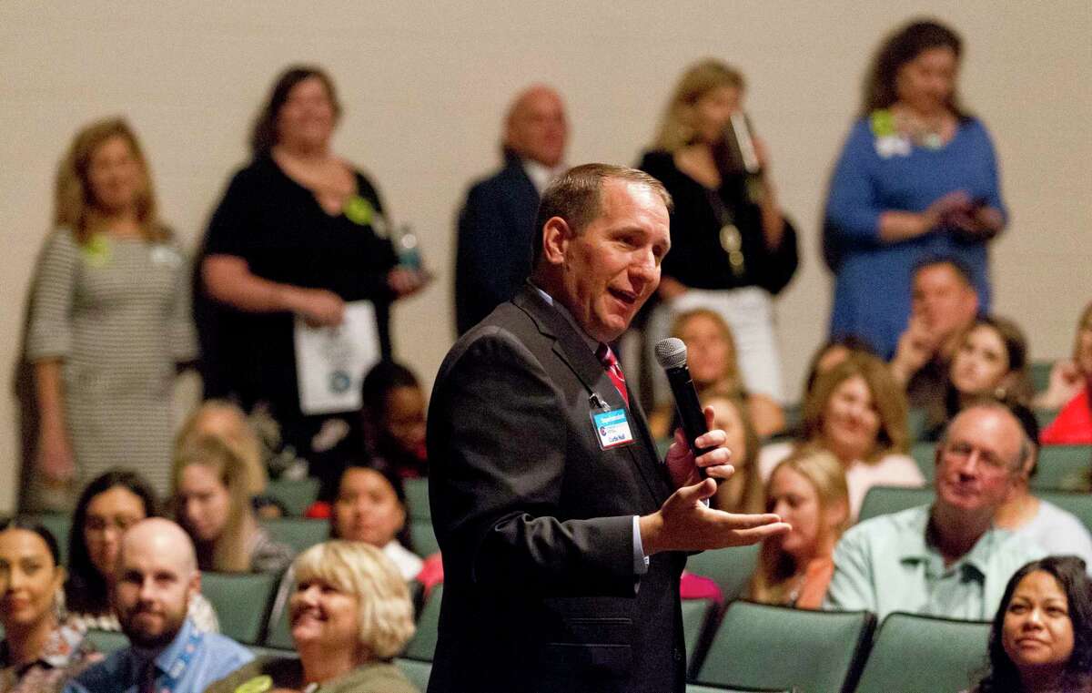Conroe ISD welcomes 600 new teachers at orientation in Woodlands