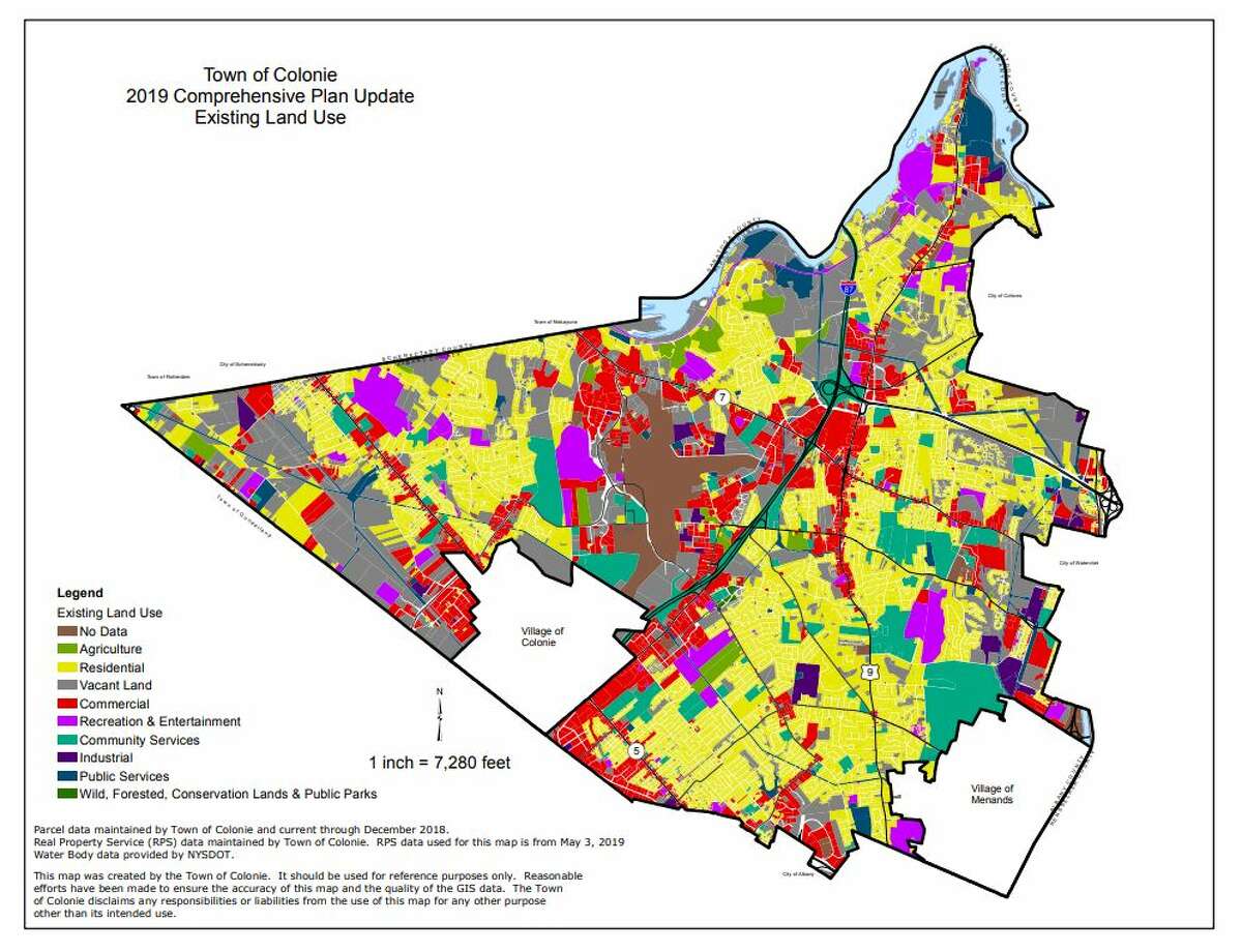 What will Colonie's development look like in a decade?