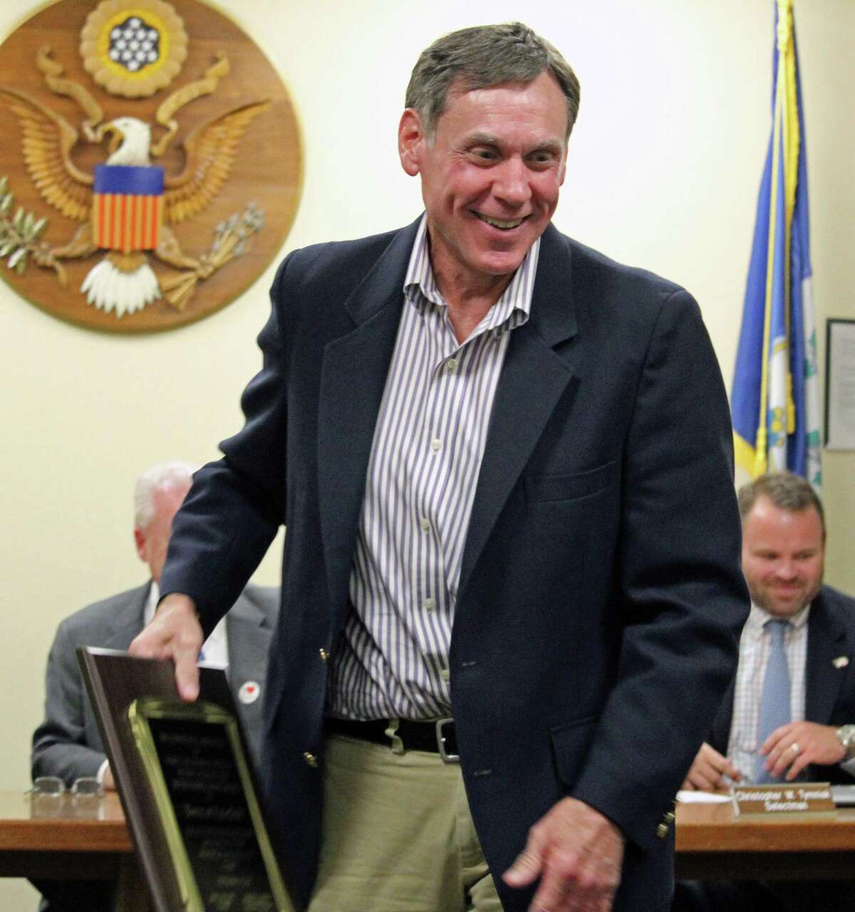 Superintendent of Public Works Scott Bartlett has been placed on administrative leave following reports that he accepted bribes and favors from Julian Enterprises.