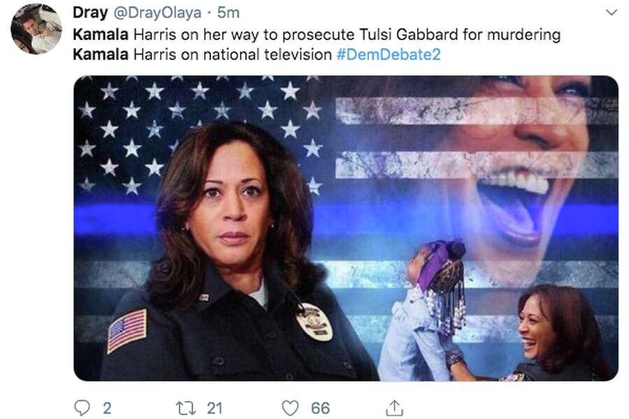 Tulsi Gabbard's Examination Of Kamala Harris' Record As A Prosecutor ...