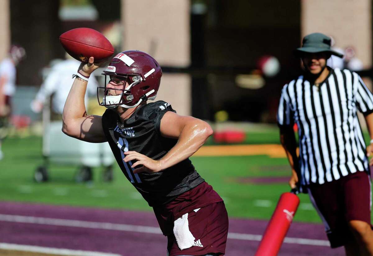 Texas State Continues Search For Starting Quarterback As Fall Camp Opens 6787