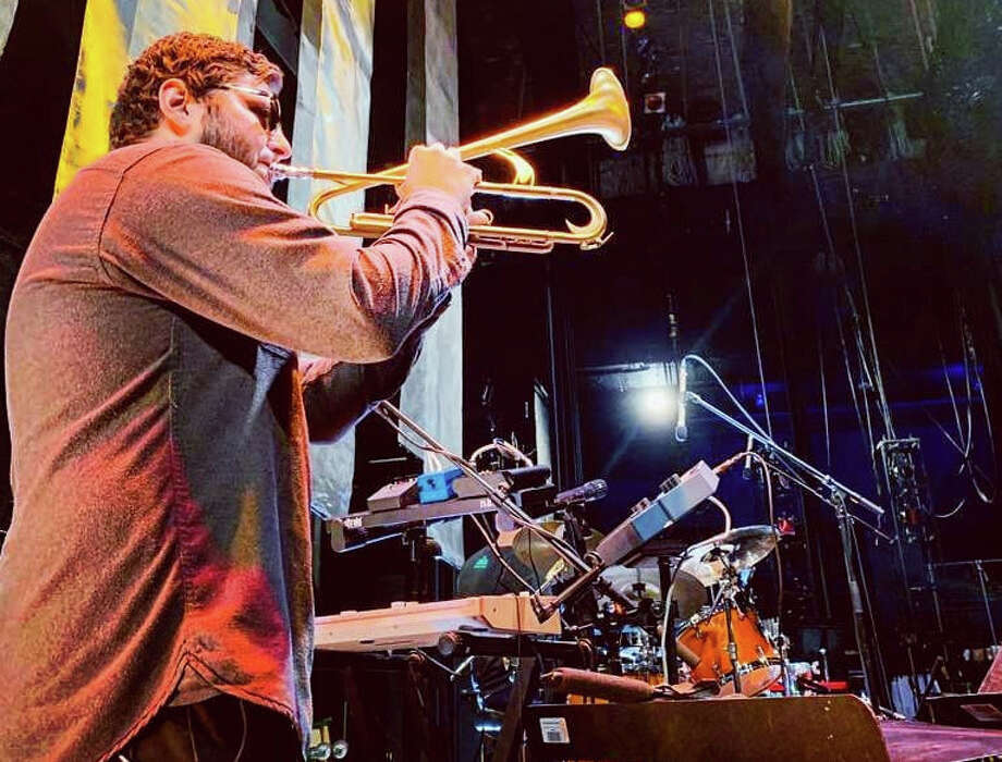 Dave Levy, a New York-based musician, had his trumpet stolen while visiting San Francisco jazz club the Black Cat last week. Pictured: Levy playing his trumpet at a live performance. Click through the gallery for more photos of the stolen instrument. Photo: Courtesy Of Dave Levy 