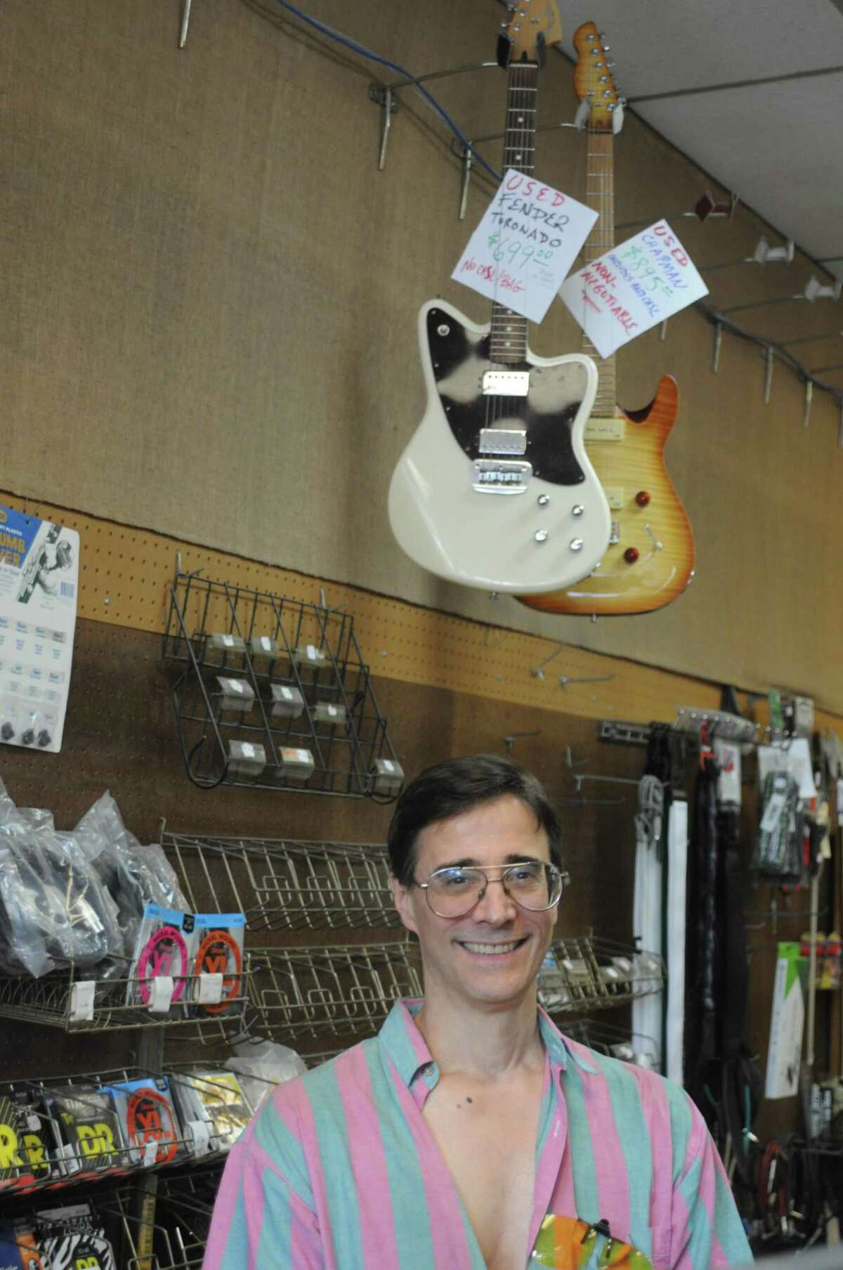 Chris Pike has owned Ridgefield Music since 1994. He closed the Governor Street business, which dates back to 1970, on Wednesday, July 31.