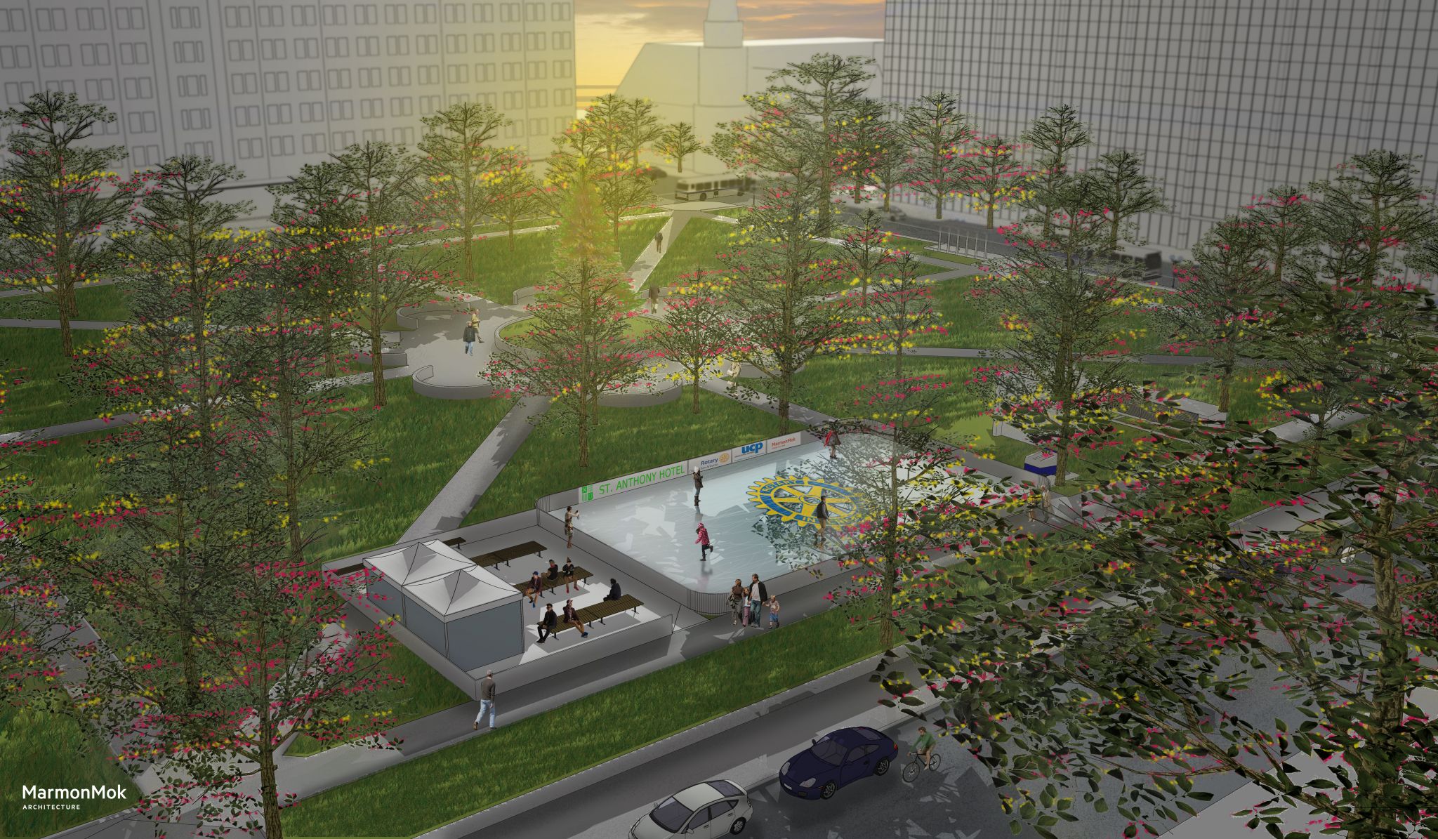 Ice skating rink coming to downtown San Antonio this winter