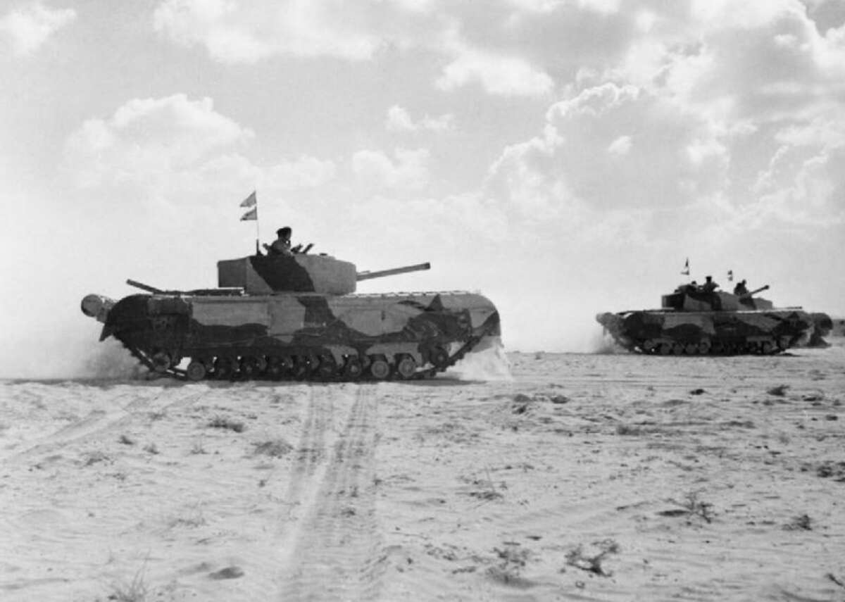 largest tank battle el alamein battle