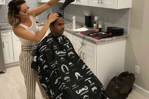 Katy hair stylist tells customers: ‘Have scissors, will travel’
