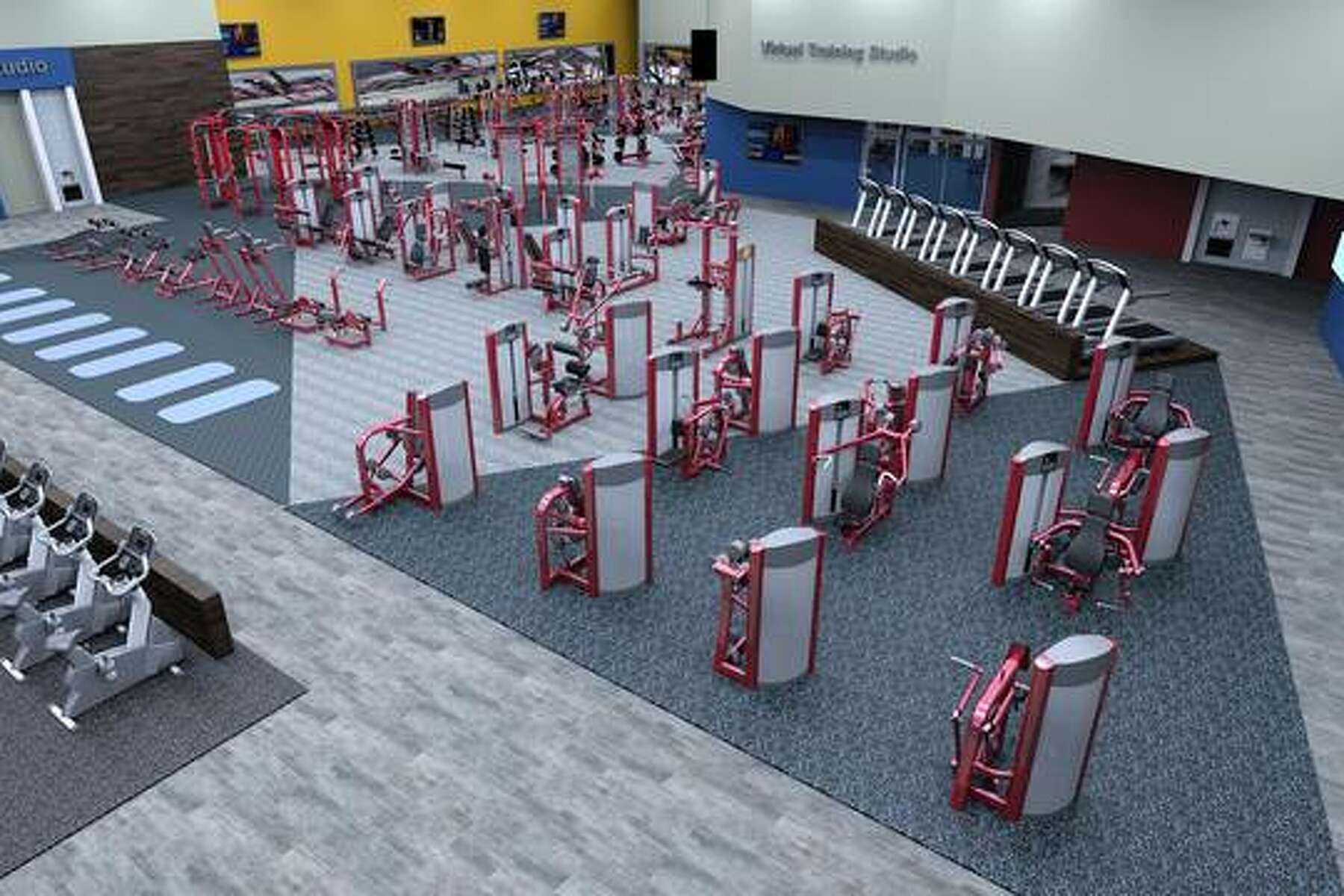 Club Fitness Readies East Alton Facility