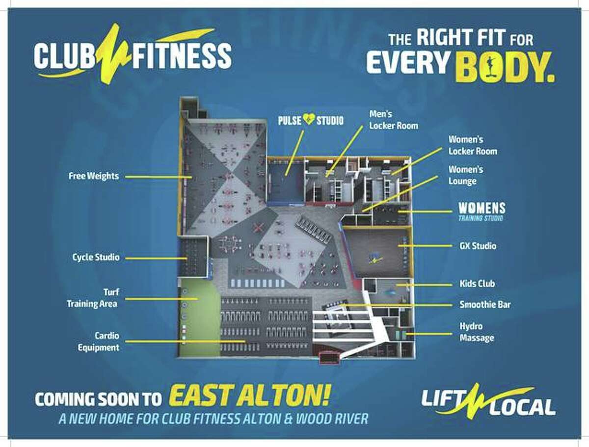 Club Fitness Readies East Alton Facility