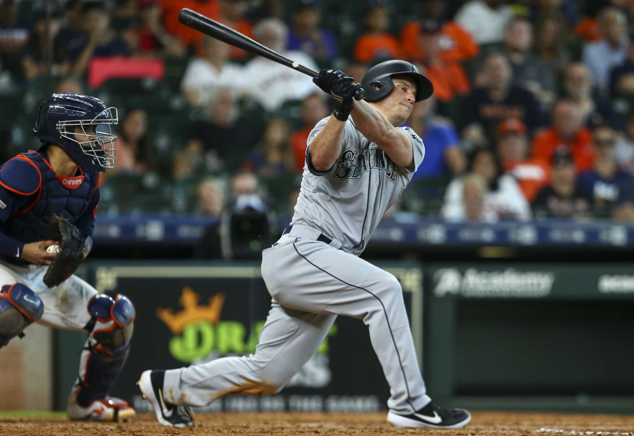 M's Sam Haggerty Joins Griffey in Hitting Ball Out of Stadium