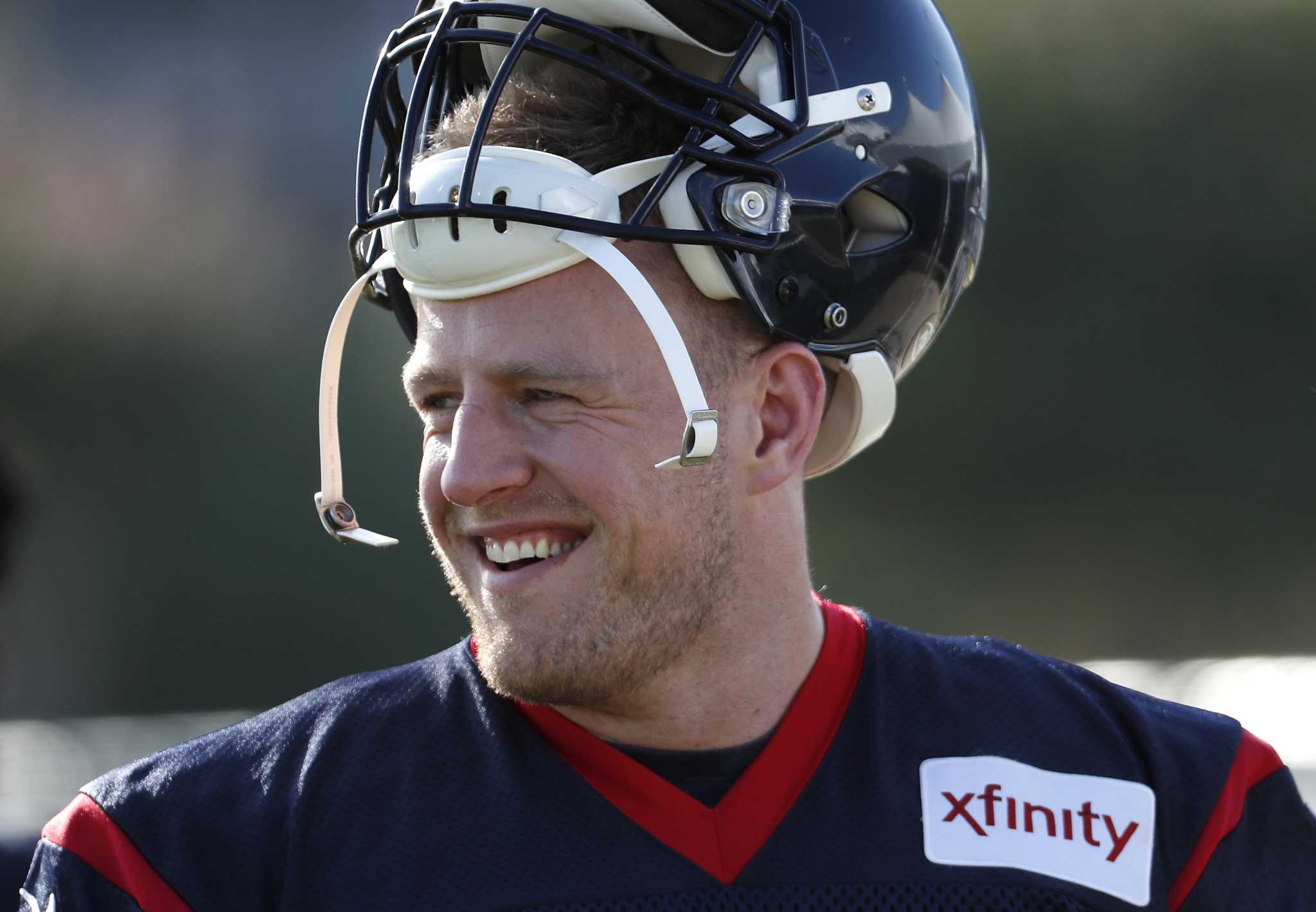 Chance to practice, play in Green Bay a thrill for Texans' J.J. Watt