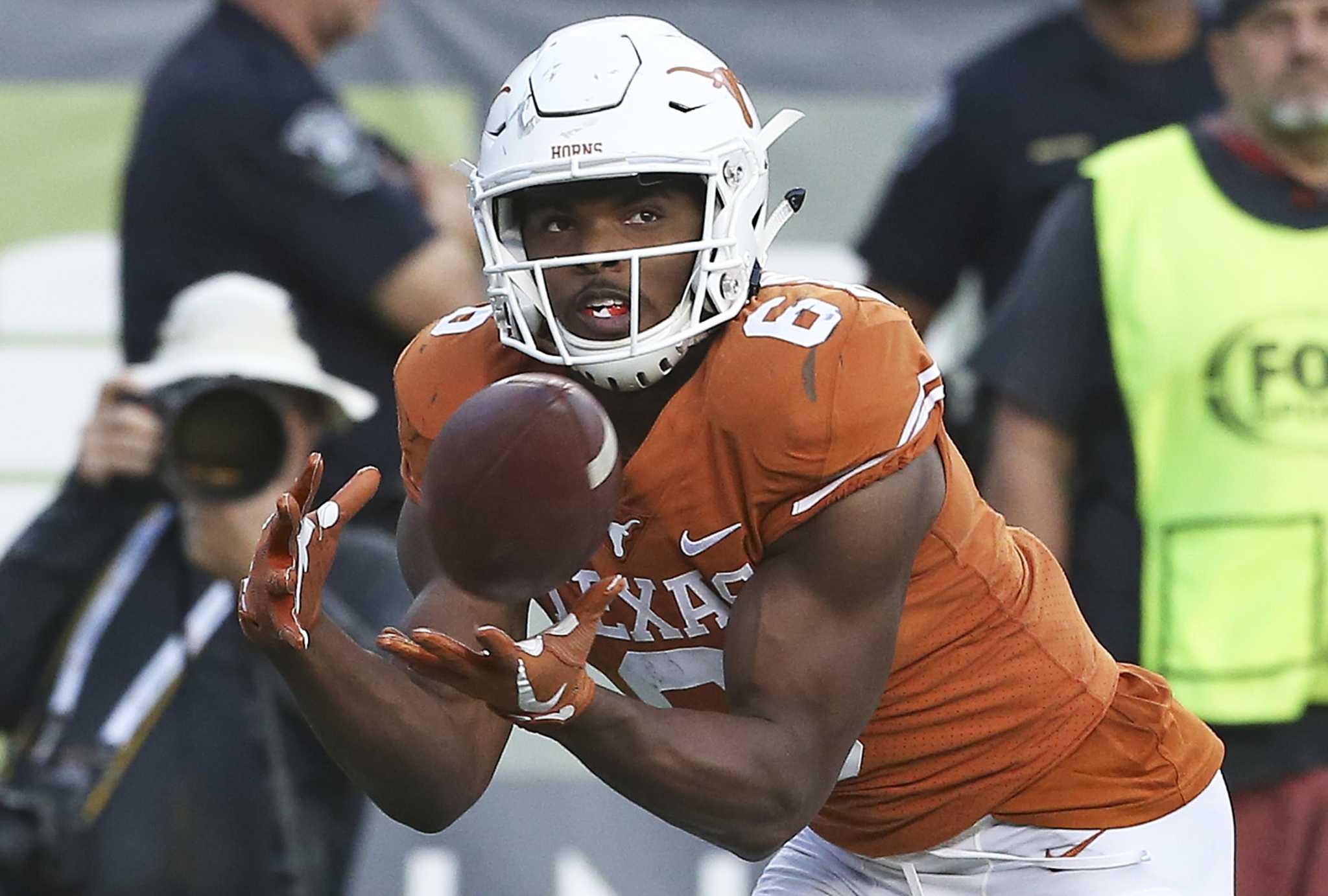 Devin Duvernay says he's the Big 12's fastest player, and Texas is