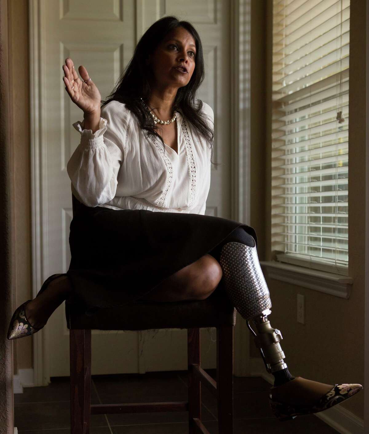 Mona Patel started the San Antonio Amputee Foundation 21 years ago after she was struck by a drunk driver and could not find a support group in the area. Today, Patel’s nonprofit has a global reach.