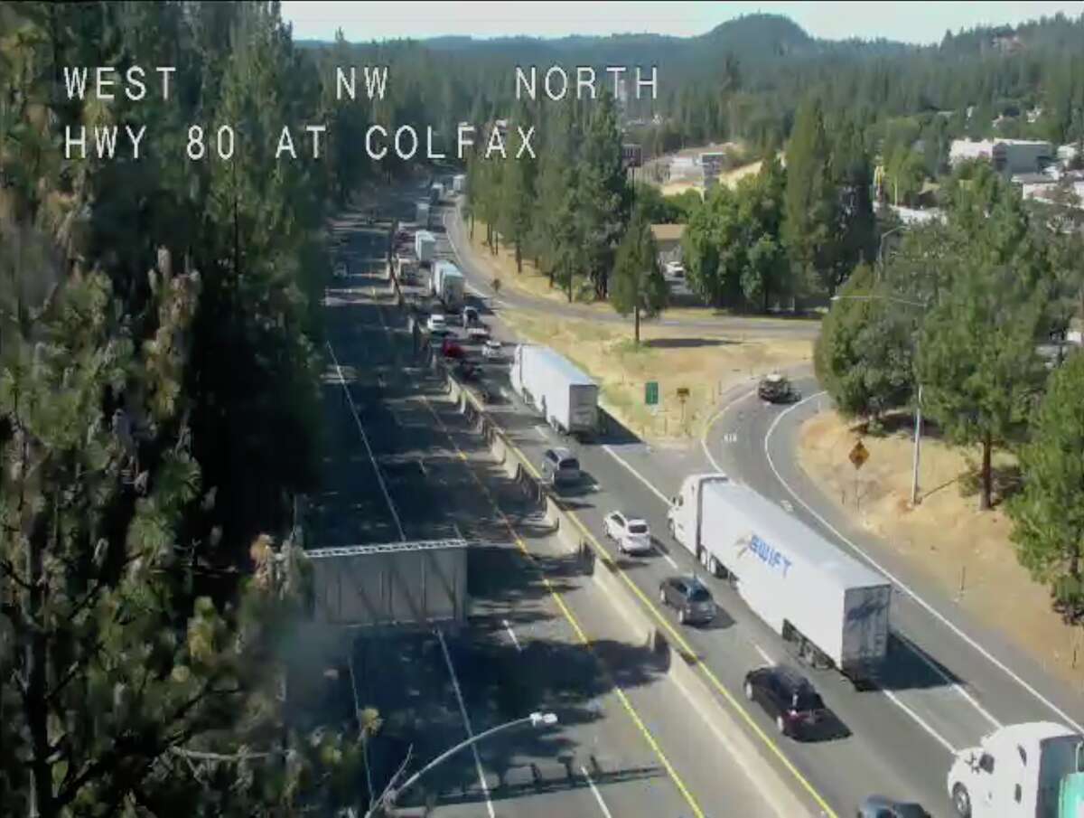 Directions To Route 80 West I-80 Closed In Both Directions Near Colfax Due To Big Rig Fire